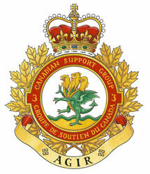 Badge of 3 Canadian Support Group Badge of 3 Canadian Support Group