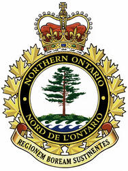 Badge of the Area Support Unit Northern Ontario