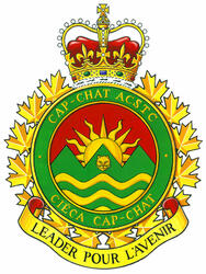 Badge of the Cap-Chat Army Cadet Summer Training Centre Badge of the Cap-Chat Army Cadet Summer Training Centre