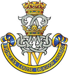 Insigne du 4th Princess Louise Dragoon Guards