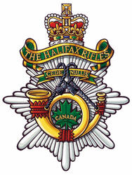 Badge of The Halifax Rifles (RCAC)