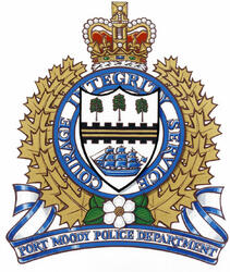 Badge of the Port Moody Police Department Badge of the Port Moody Police Department