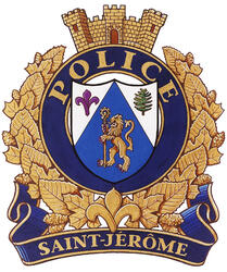 Insigne du Service de police de Saint-Jérôme
