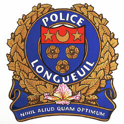 Badge of the Service de police of the Ville de Longueuil