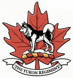 Badge of The Yukon Regiment