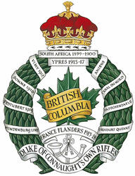 Badge of The British Columbia Regiment (Duke of Connaught's own) Badge of The British Columbia Regiment (Duke of Connaught's own)