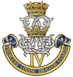 Badge of the 4th Princess Louise Dragoon Guards Badge of the 4th Princess Louise Dragoon Guards