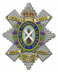 Insigne de The Black Watch (Royal Highland Regiment) of Canada
