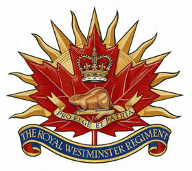 Badge of The Royal Westminster Regiment Badge of The Royal Westminster Regiment