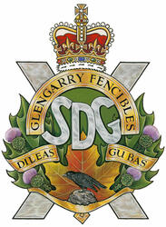 Badge of the Stormont, Dundas and Glengarry Highlanders
