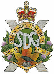 Badge of the Stormont, Dundas and Glengarry Highlanders Badge of the Stormont, Dundas and Glengarry Highlanders