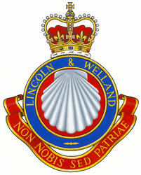 Badge of the The Lincoln and Welland Regiment