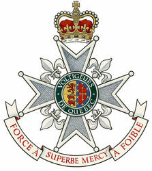 Badge of Les Voltigeurs de Québec