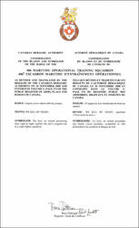 Badge of the 406 Maritime Operational Training Squadron Badge of the 406 Maritime Operational Training Squadron