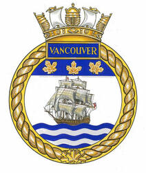 Badge of H.M.C.S. Vancouver Badge of H.M.C.S. Vancouver