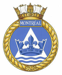 Insigne du N.C.S.M. Montréal Insigne du N.C.S.M. Montréal