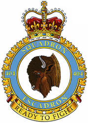 Insigne du 404e Escadron de patrouille à longue patroée et d'entraînement