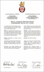 Insigne de la Gendarmerie royale du Canada