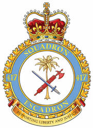 Badge of the 417 Combat Support Squadron