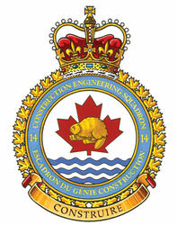 Badge of 14 Construction Engineering Squadron Badge of 14 Construction Engineering Squadron