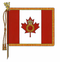 Flag of The North Shore (New Brunswick) Regiment
