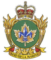 Badge of the Canadian Forces Fleet School Quebec