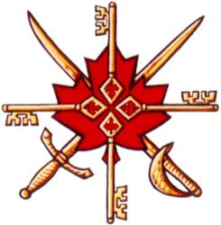 Badge of The Organization of Military Museums of Canada, Inc.