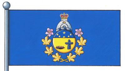 Flag of the Commissioner of Nunavut