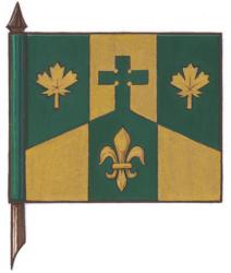 Flag of the Municipalité de la paroisse de Notre-Dame-du-Mont-Carmel