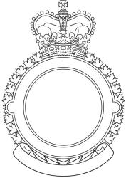 Badge Frame for Radar Squadrons of the Canadian Armed Forces