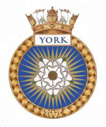 Badge of H.M.C.S. York
