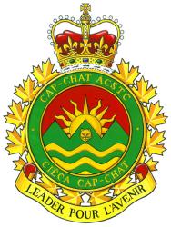 Badge of the Cap-Chat Army Cadet Summer Training Centre