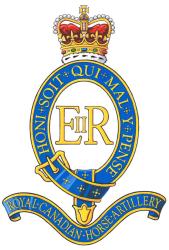 Badge of the Royal Canadian Horse Artillery