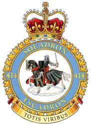 Badge of the 414 Electronic Warfare Support Squadron