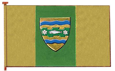 Flag of the Corporation of the District of North Cowichan