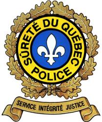 Badge of the Sûreté du Québec