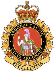 Badge of the Argonaut Army Cadet Summer Training Centre