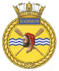 Badge of HMCS Radisson
