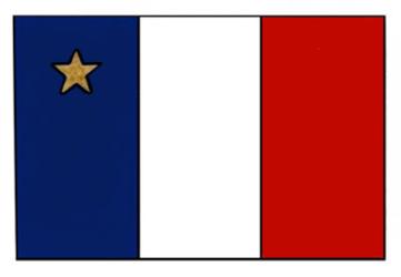 National Flag of Acadia