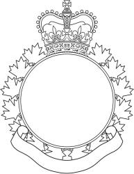 Badge Frame for Miscellaneous Units of the Canadian Armed Forces