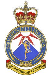 Badge of the 712 Montréal Communications Squadron