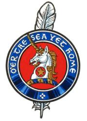 Badge of Robert Bruce Gordon Stewart