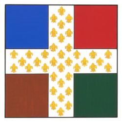 Flag of the Regiment of Royal-Roussillon