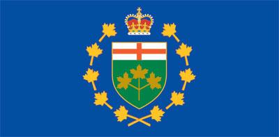 Flag of Office of the Lieutenant Governor of Ontario