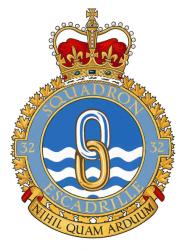 Badge of the 32 Utility Squadron