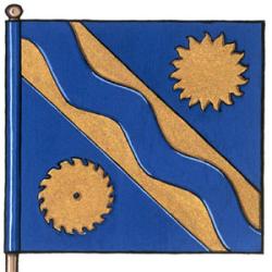 Flag of the Municipalité de Sainte-Apolline-de-Patton