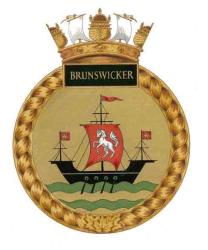 Badge of H.M.C.S. Brunswicker