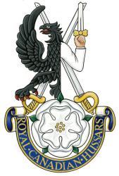 Badge of The Royal Canadian Hussars (Montreal)