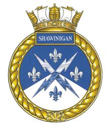 Badge of HMCS Shawinigan