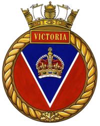 Badge of H.M.C.S. Victoria